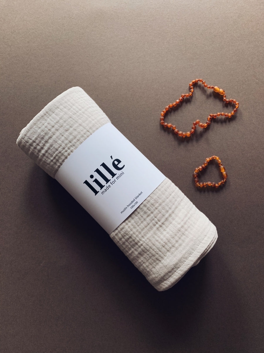 amber armbandje - multicolor polished