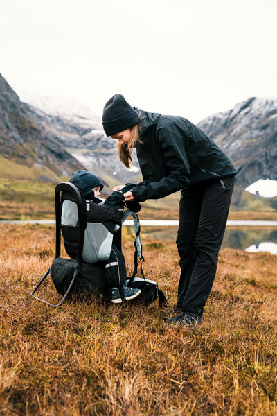 sapling kinderdrager - black