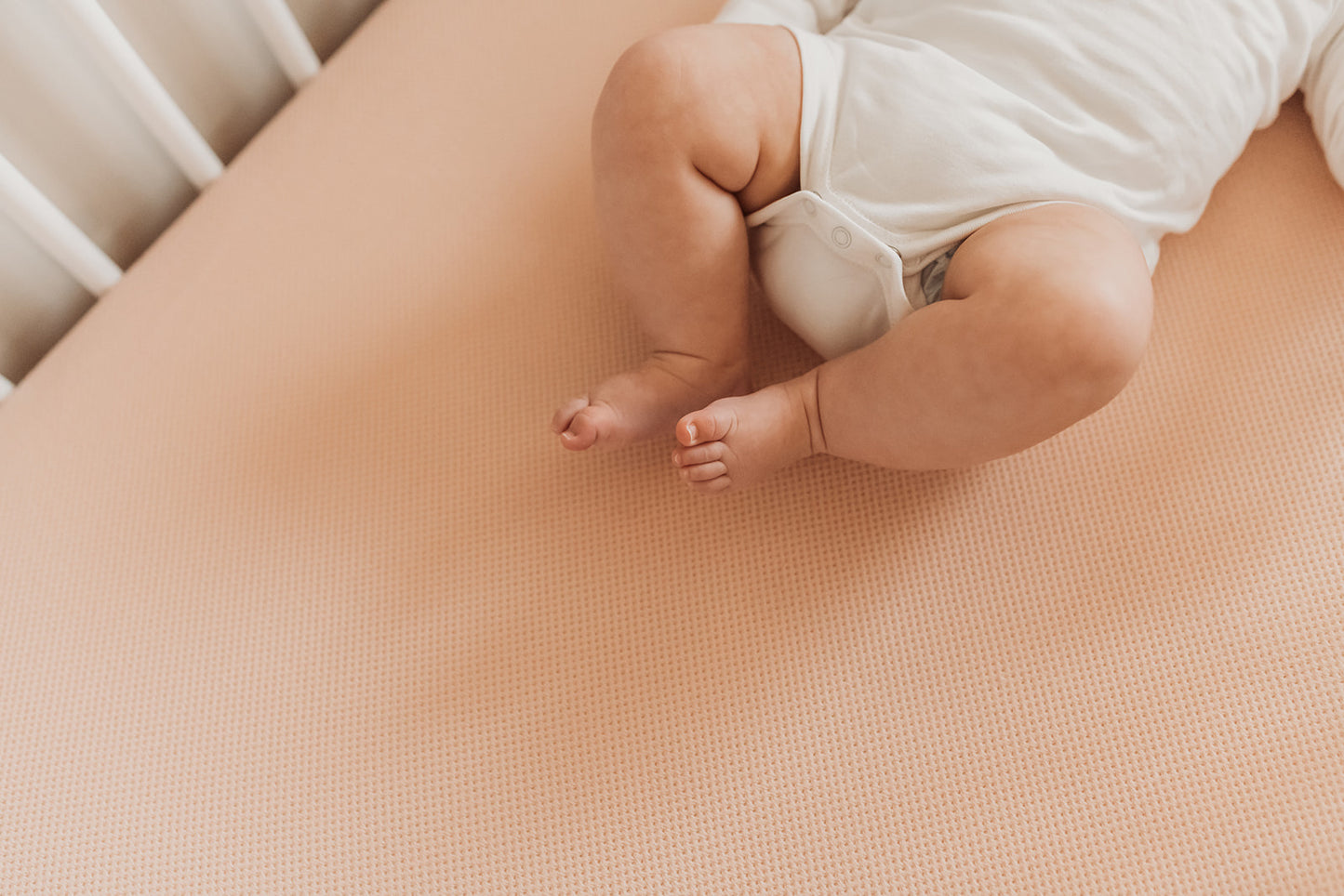 aerosleep hoeslaken 60x120cm - peach