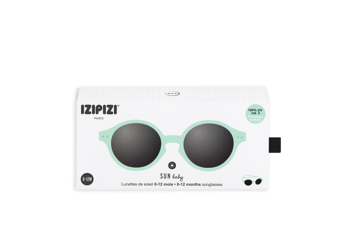 baby zonnebril - aqua green - 0-9M