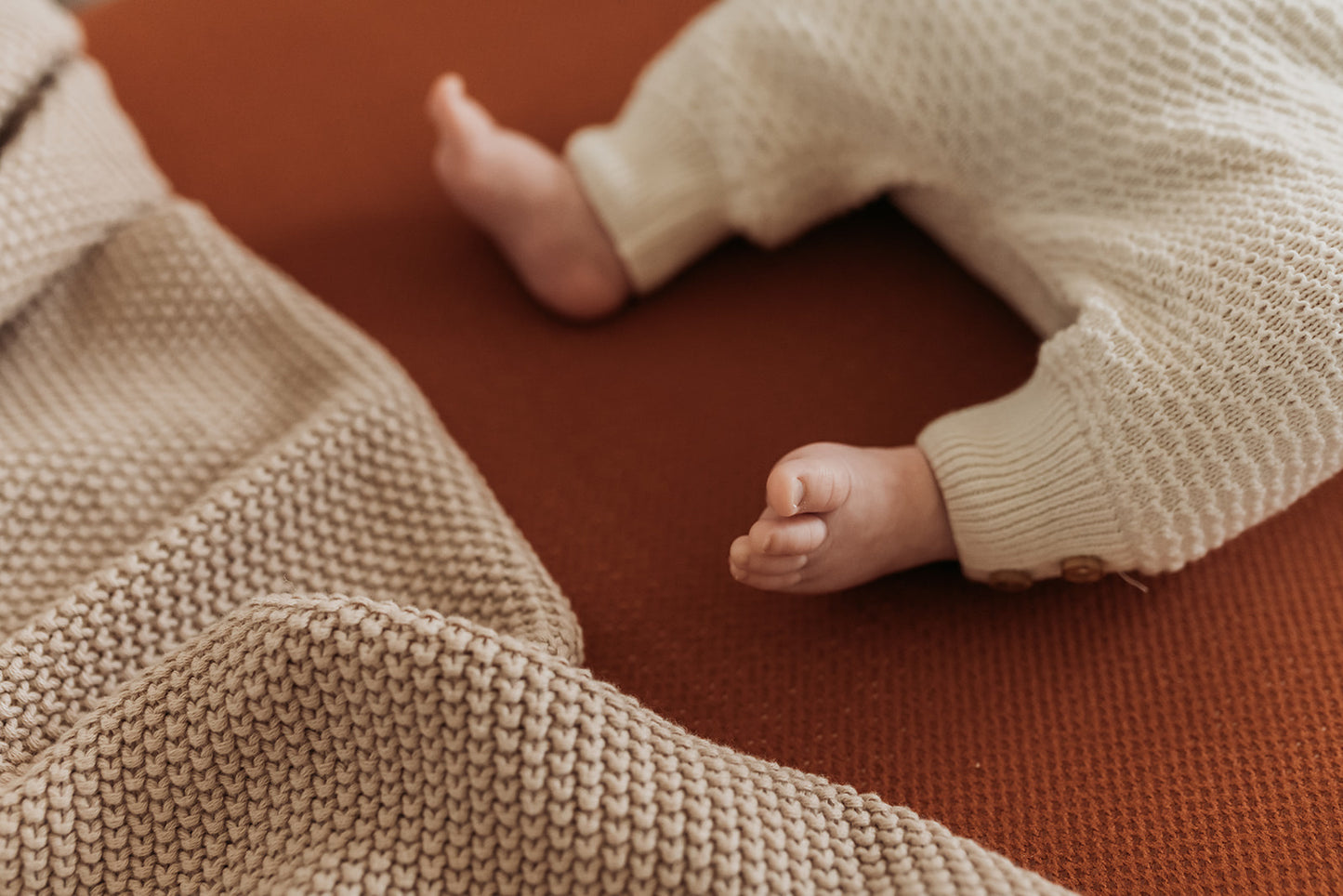 aerosleep hoeslaken 60x120cm - redwood