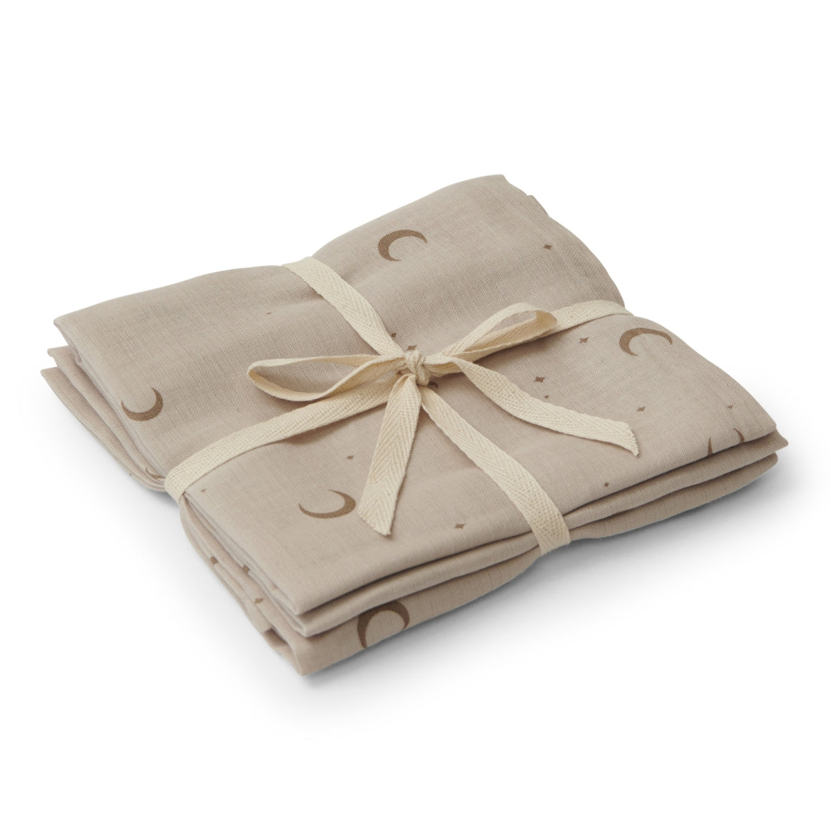 2-pack muslin cloths - calm moon