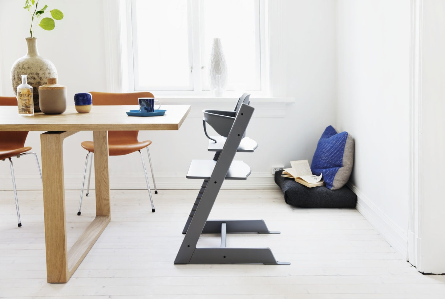 tripp trapp baby set - storm grey