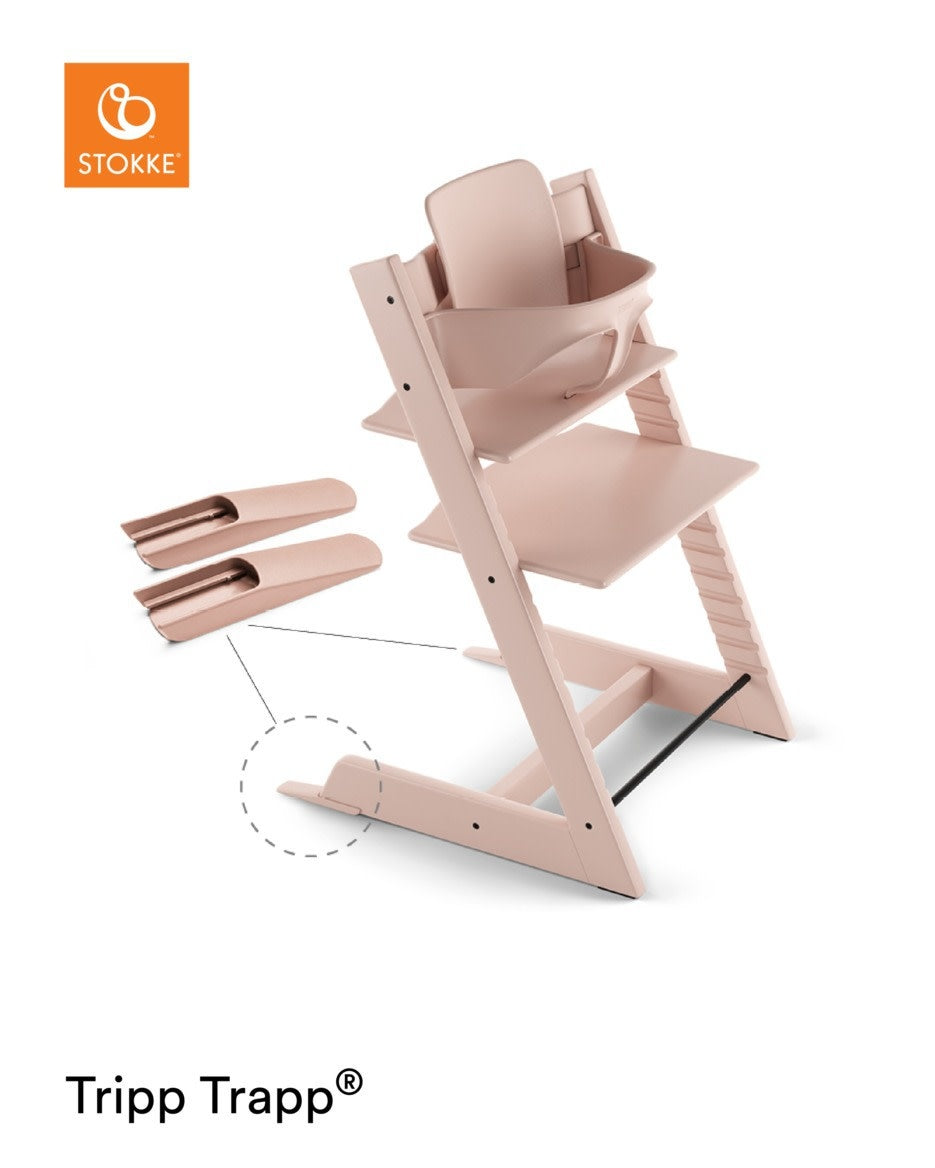 tripp trapp baby set - serene pink