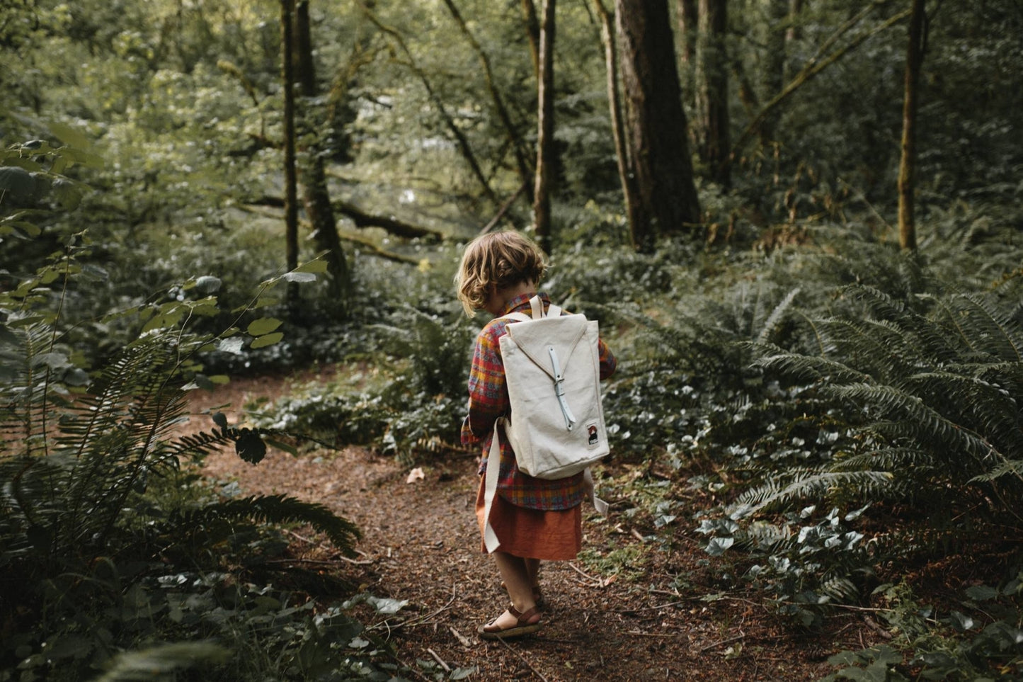 backpack scout - white