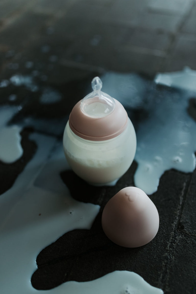 silicone baby fles - nude - 150 ml