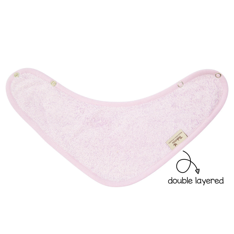 bandana slab - dubbele laag - silky lilac