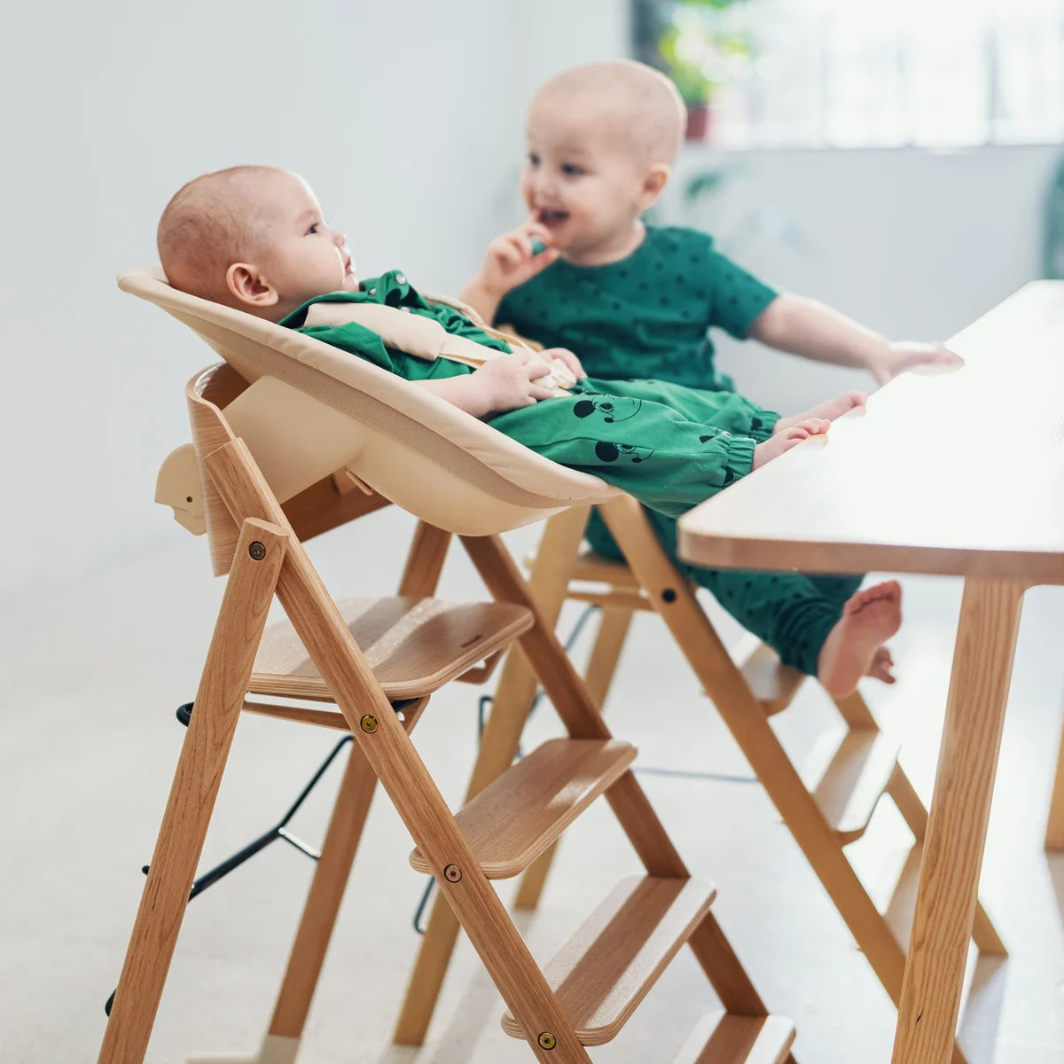 newborn seat voor kaos eetstoel - ivory