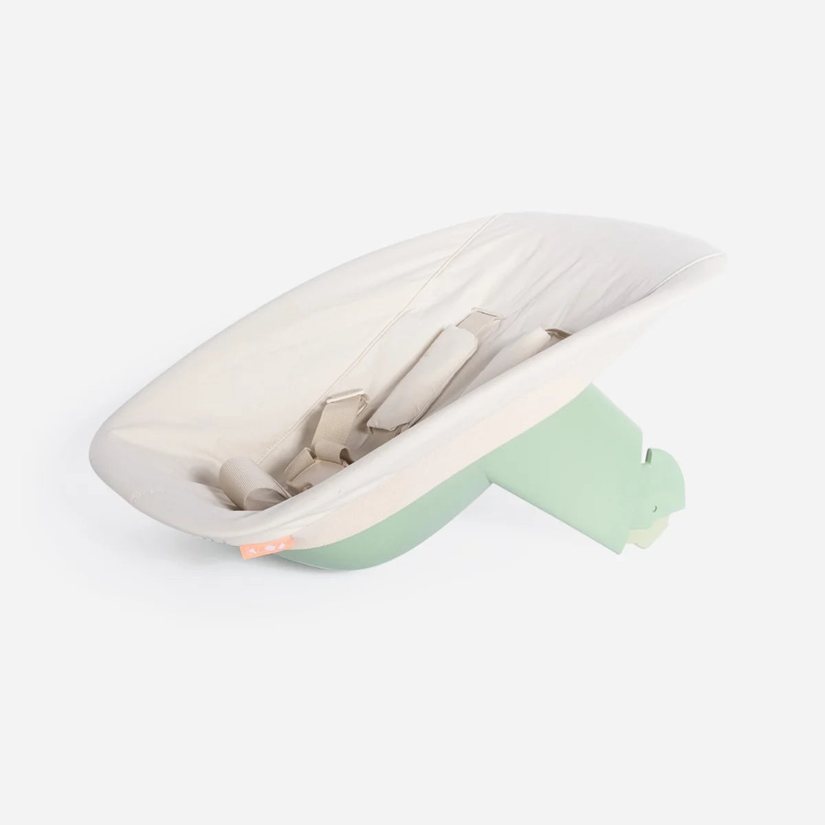 newborn seat voor kaos eetstoel - cream / fish net green