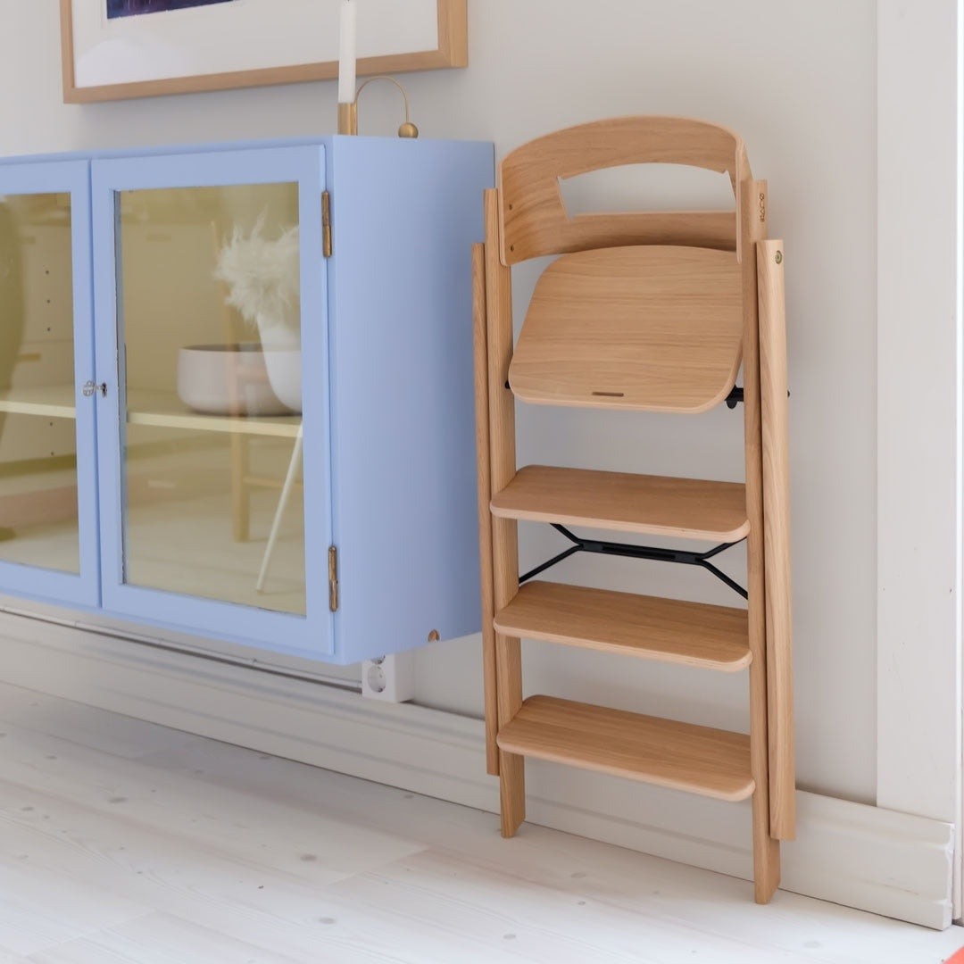 klapp eetstoel - eik