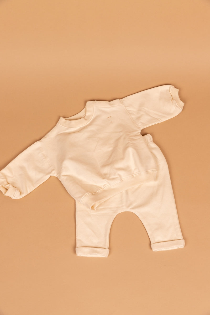 baby pants - cream