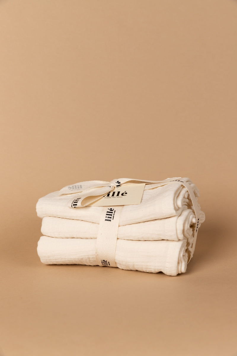 3-pack tetra doeken - vanilla