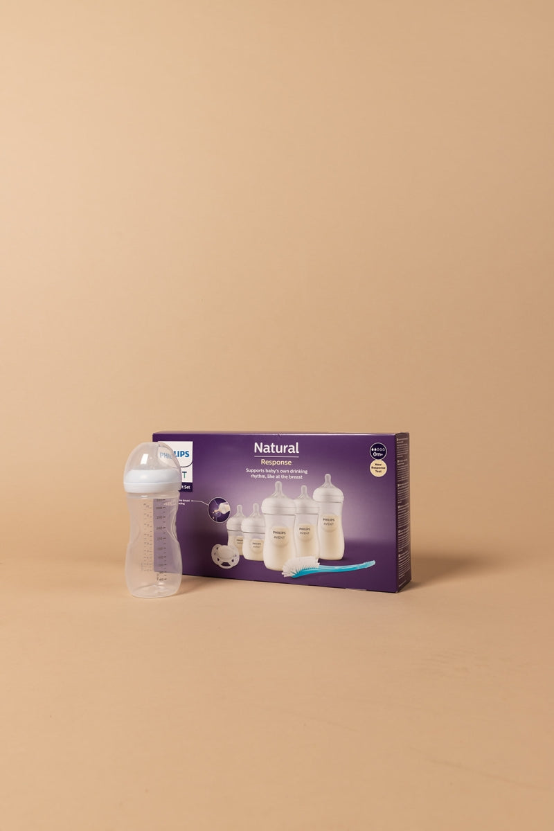 natural 3.0 starterset met extra fles & flessenborstel - set van 5 flessen