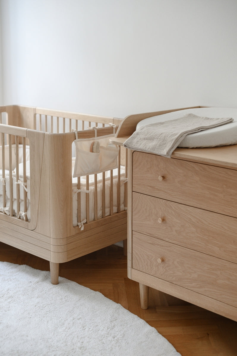 nature baby bed 2.0 - oak