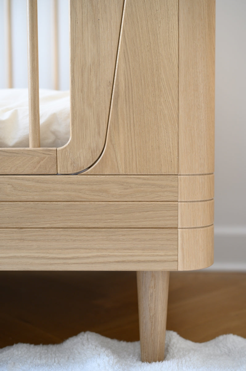 nature baby bed 2.0 - oak