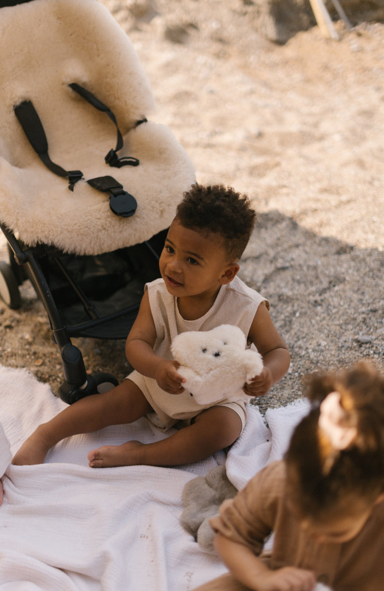 schapenvacht inlegger - peanut