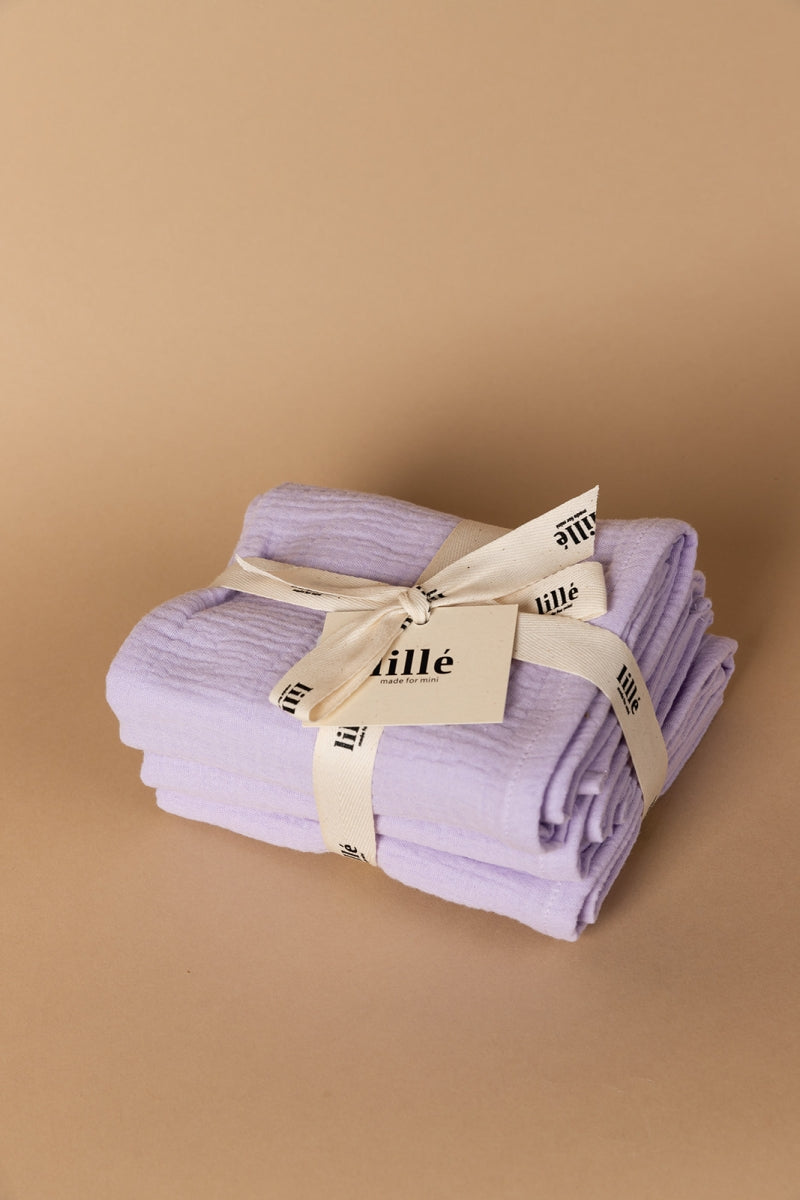 3-pack tetradoeken - lavender