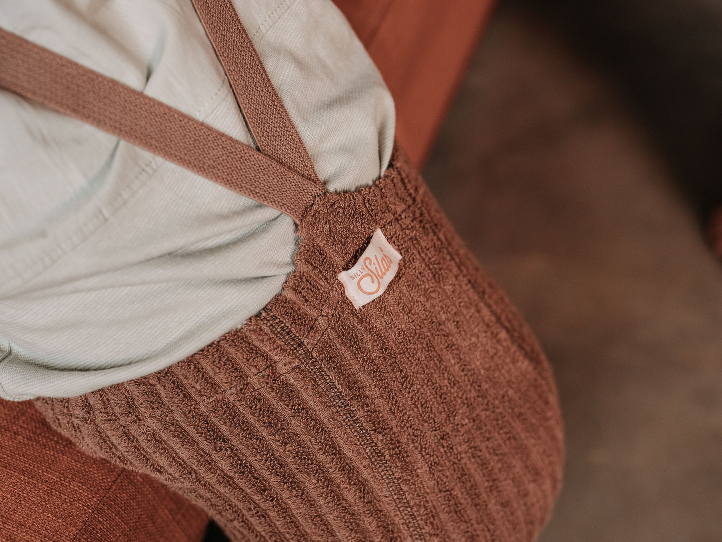 footed granny tights - granola