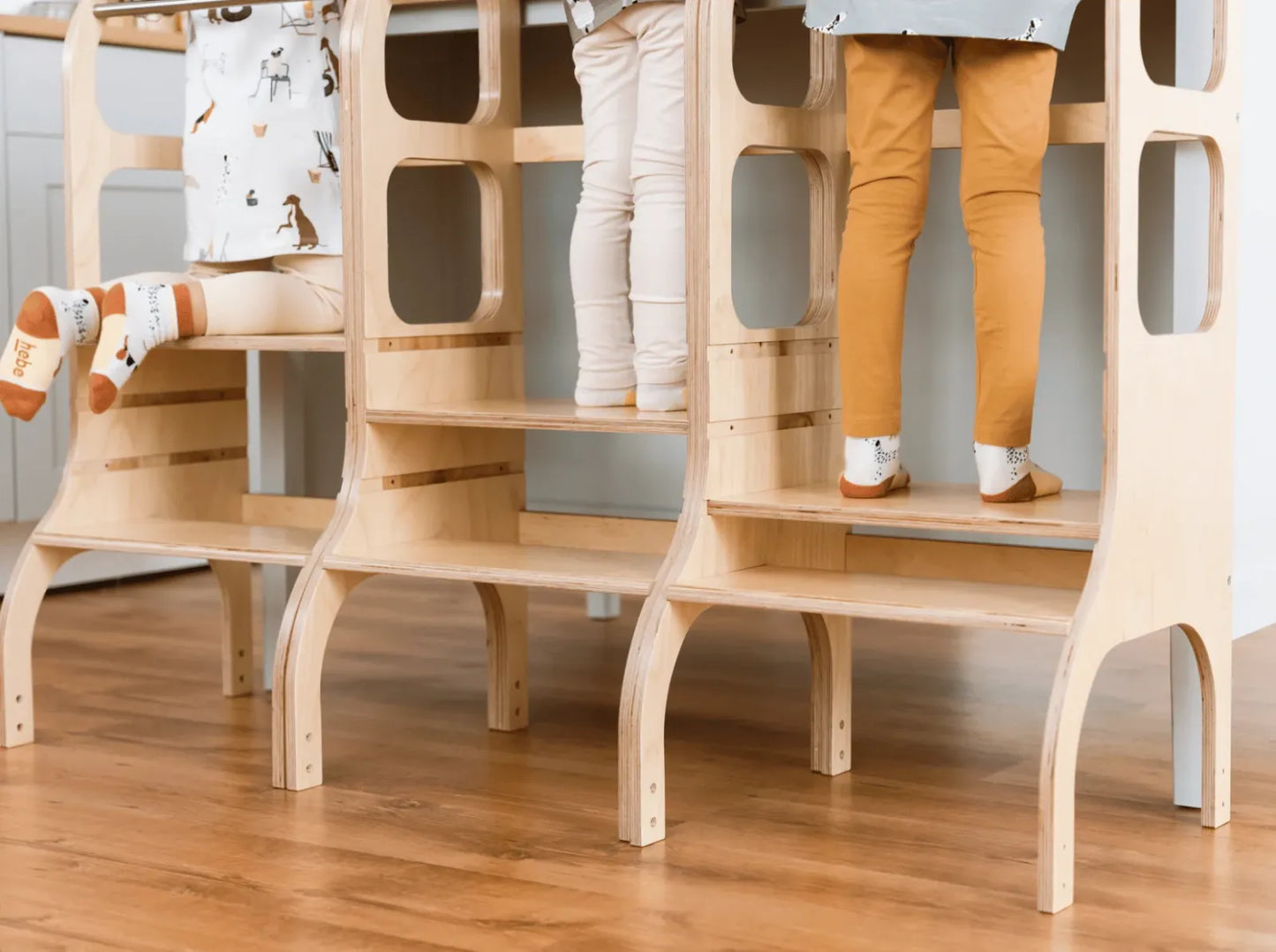 aanpasbare leertoren - hout