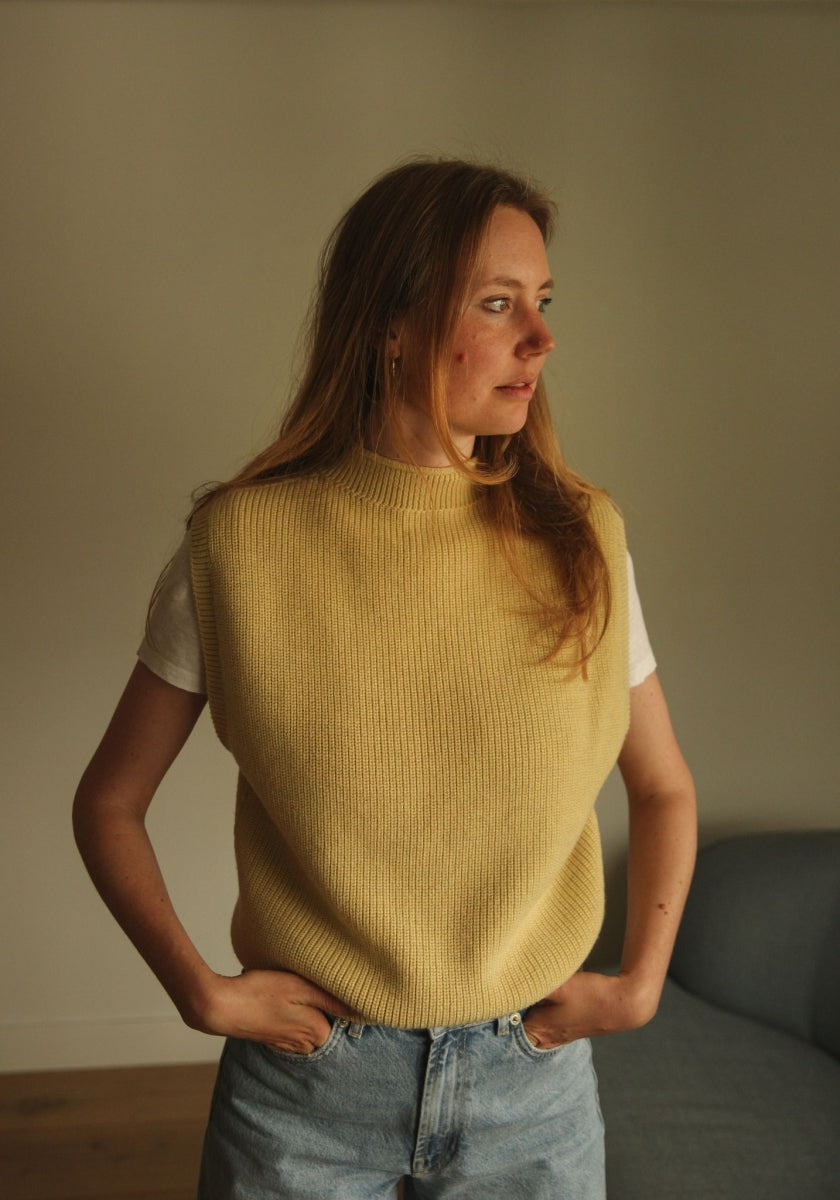 vest helle - light yellow