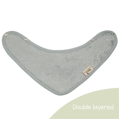 bandana slab - dubbele laag - moon blue