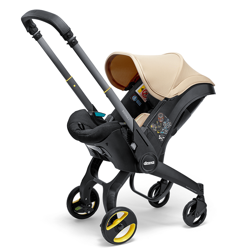 doona i autostoel & kinderwagen - sahara sand