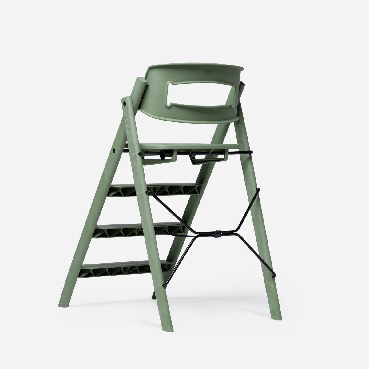 klapp eetstoel - recycled plastic - mineral green