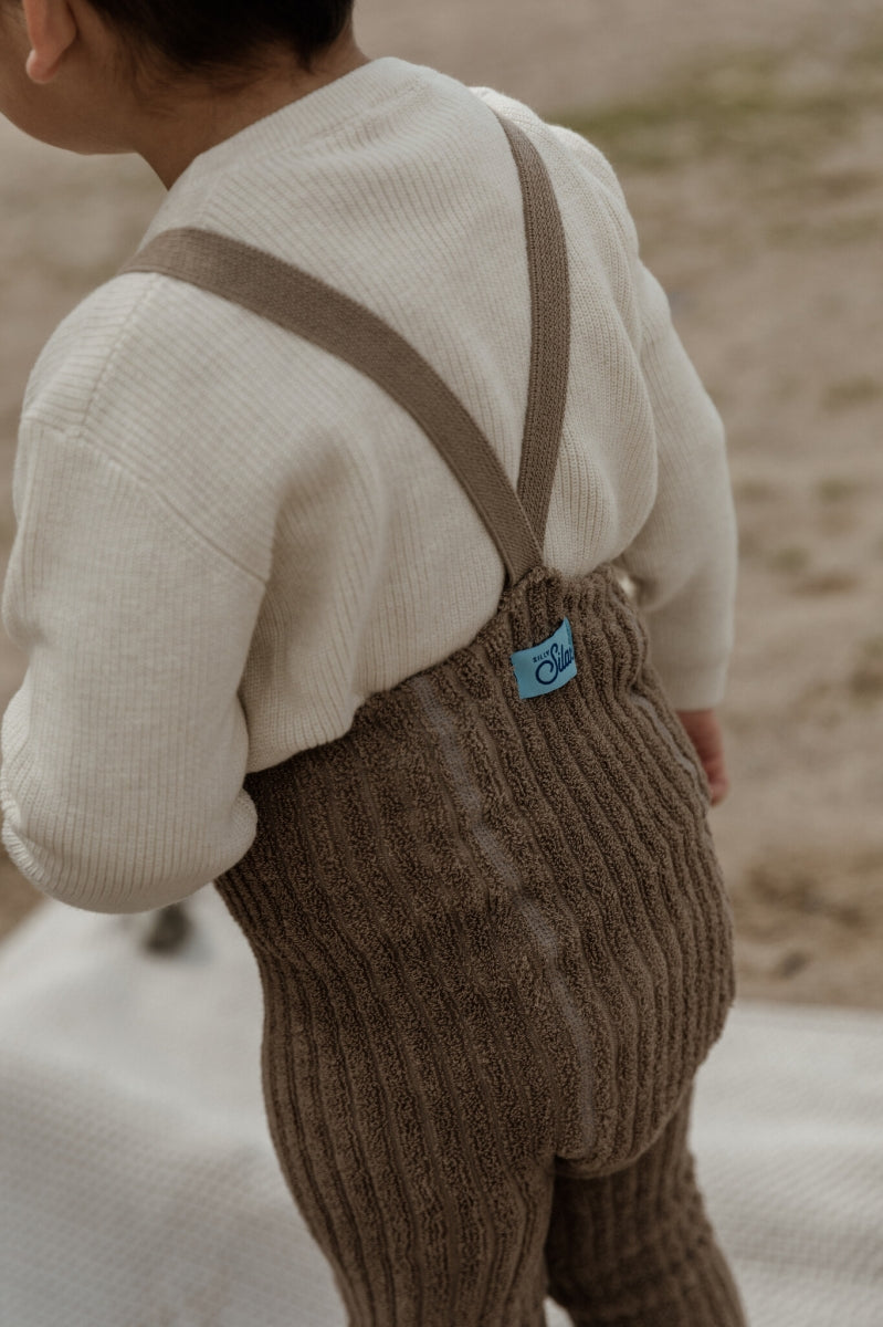 footed granny tights - oyster grey