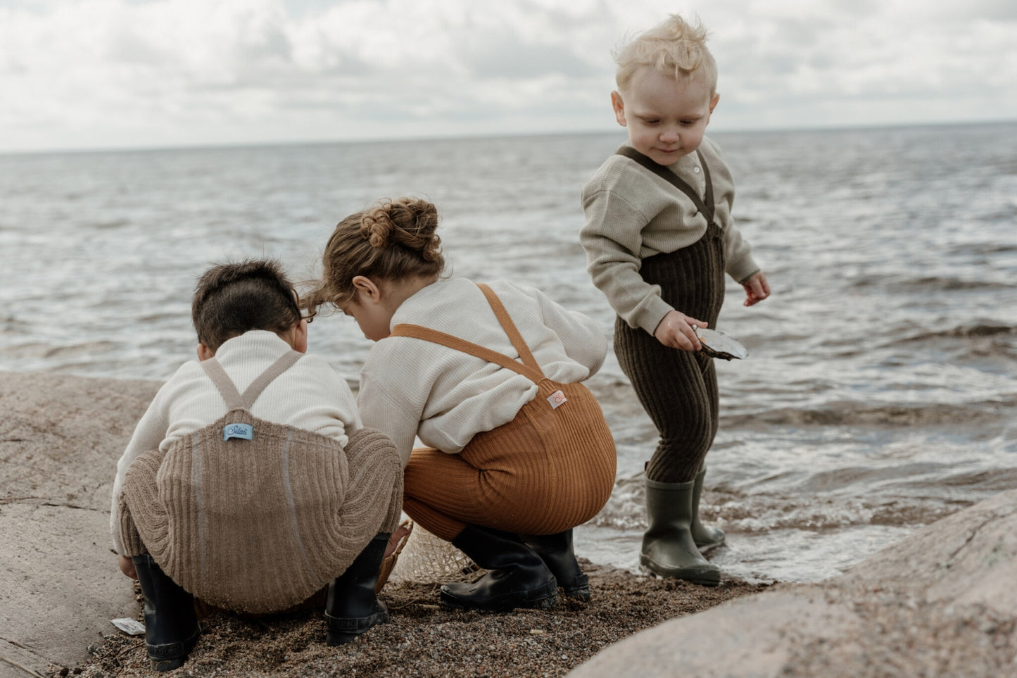 footed granny tights - oyster grey