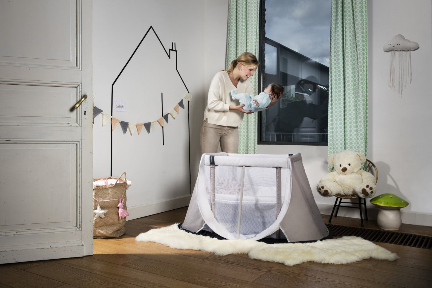 aeromoov reisbed - diverse kleuren