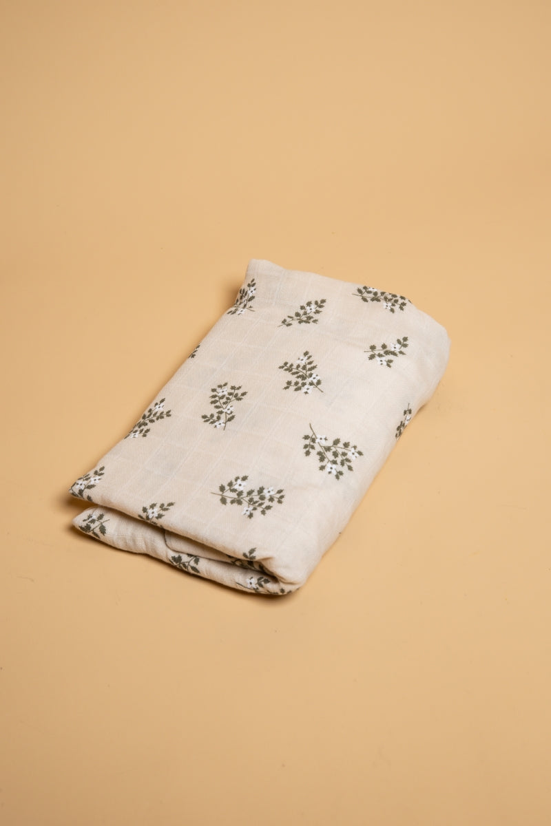 hoeslaken - 140x70cm - holly flowers