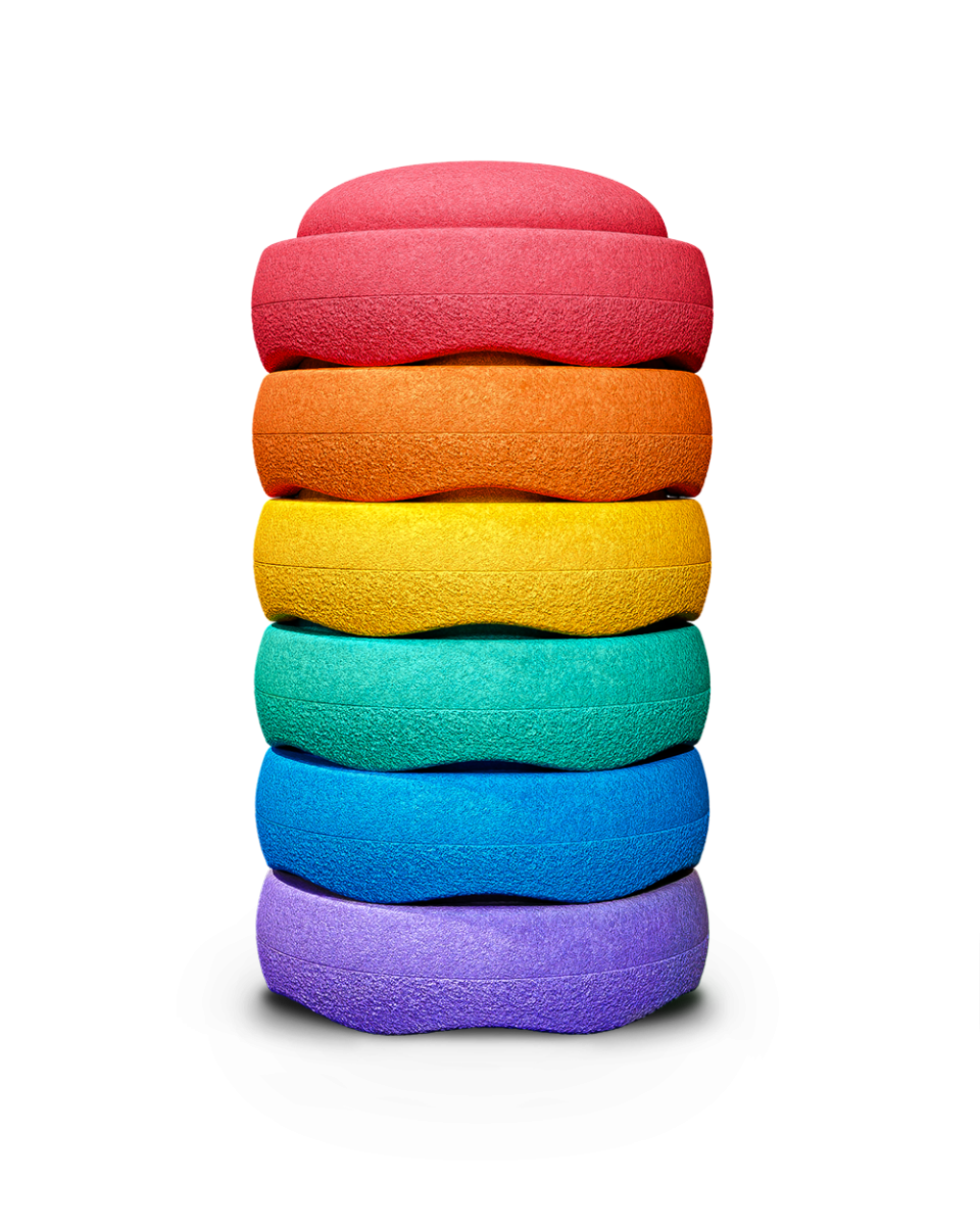 original mini rainbow classic - set of 6