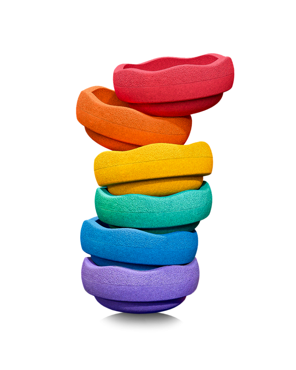 original mini rainbow classic - set of 6