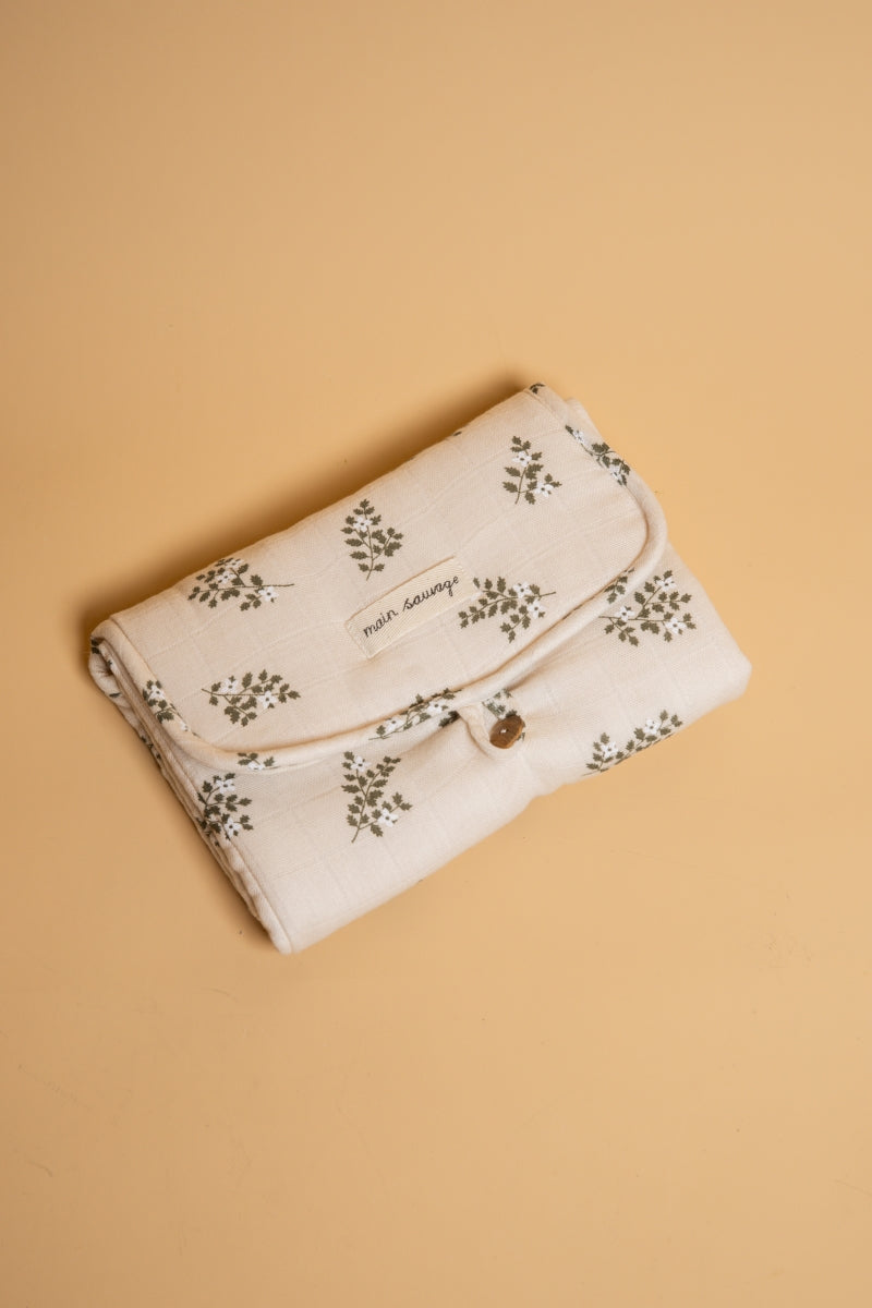 verzorgingsmatje - holly flowers