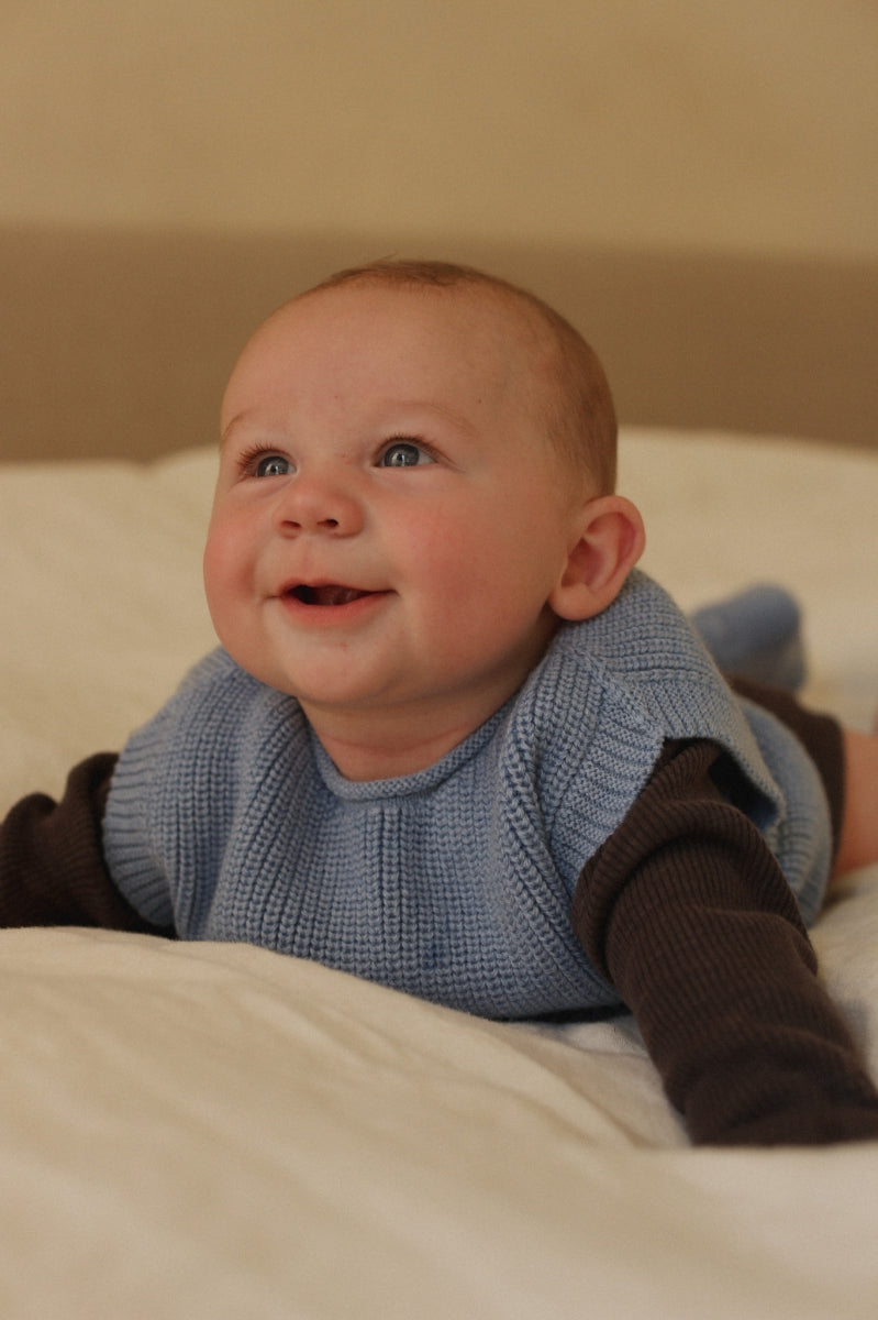 vest harvey baby - light blue