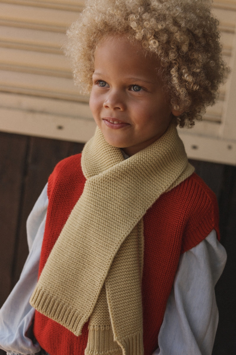 scarf ivo - light yellow