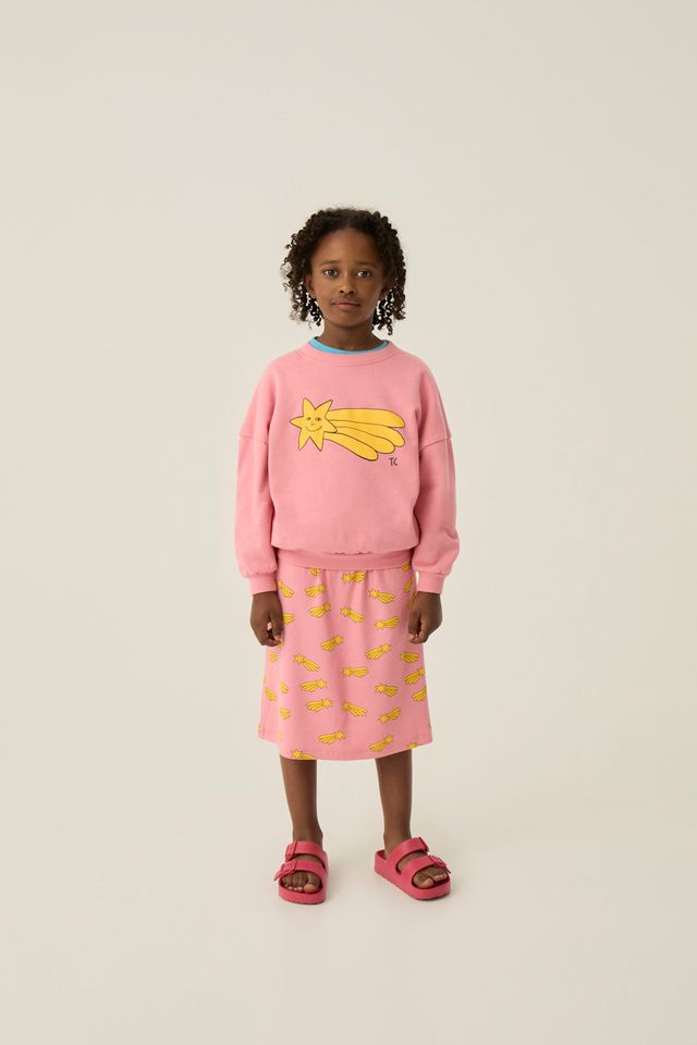 falling star sweatshirt - kids