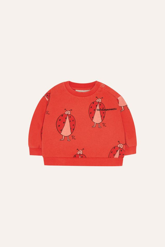 ladybug allover sweatshirt - baby