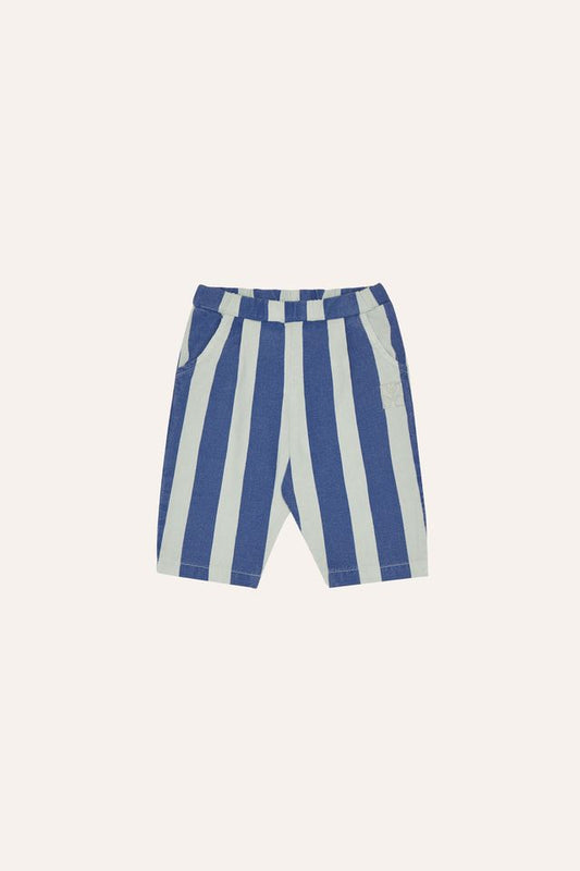 blue stripes washed trousers - baby
