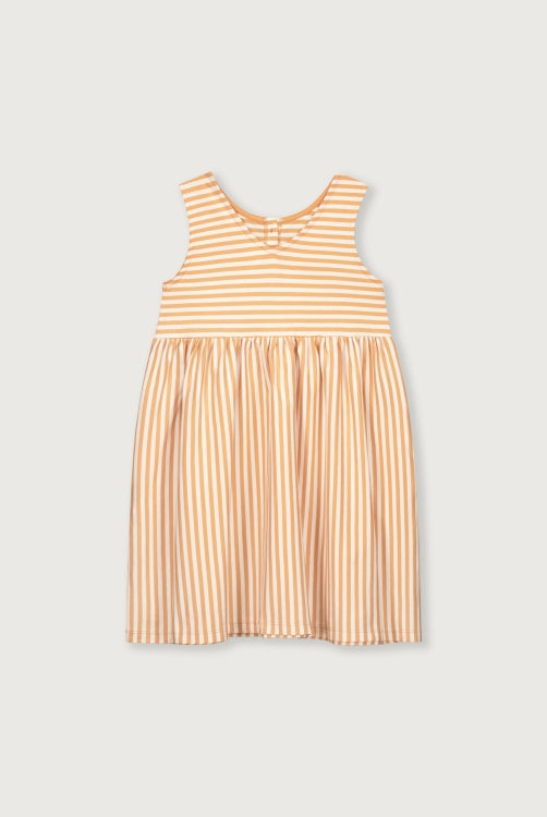 sleeveless dress - melon cream