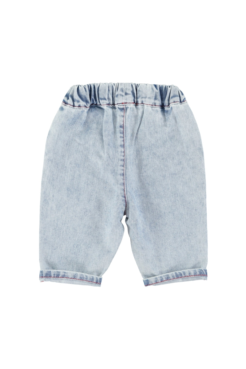 baby trousers - blue light denim