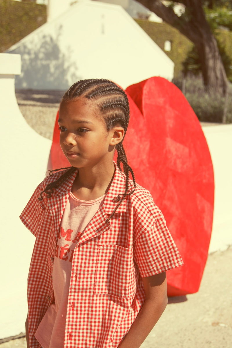 t-shirt light pink with ma chérie print