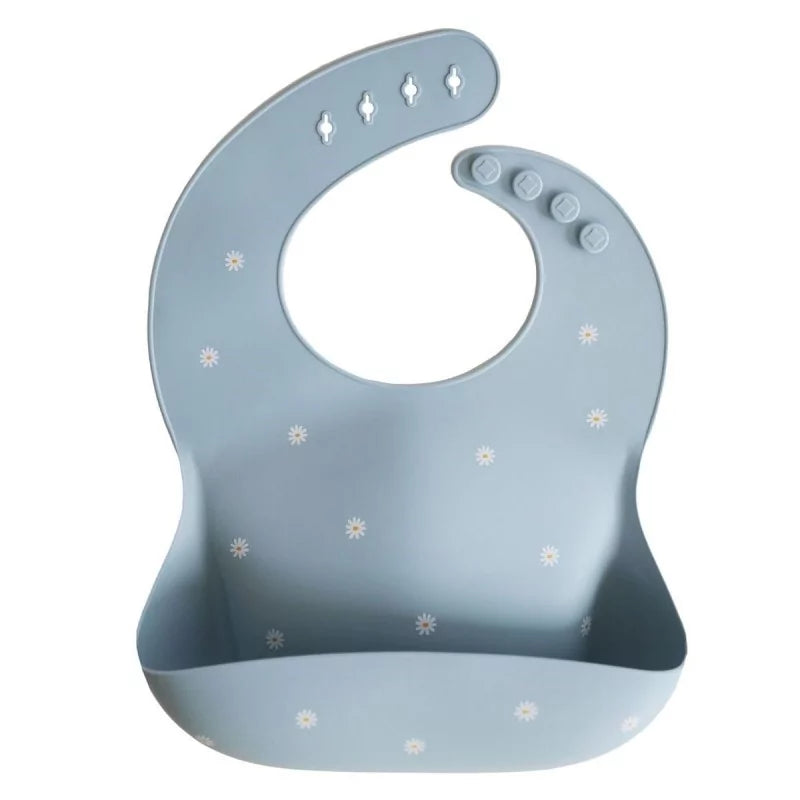 silicone slab - white daisy