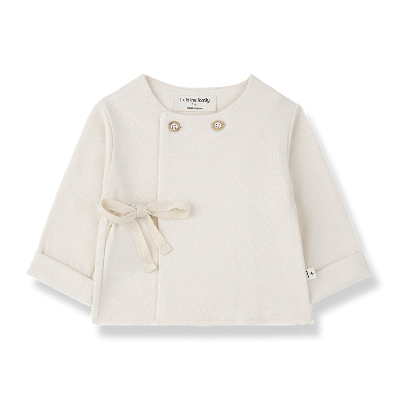 wrap-around shirt emilia - ecru