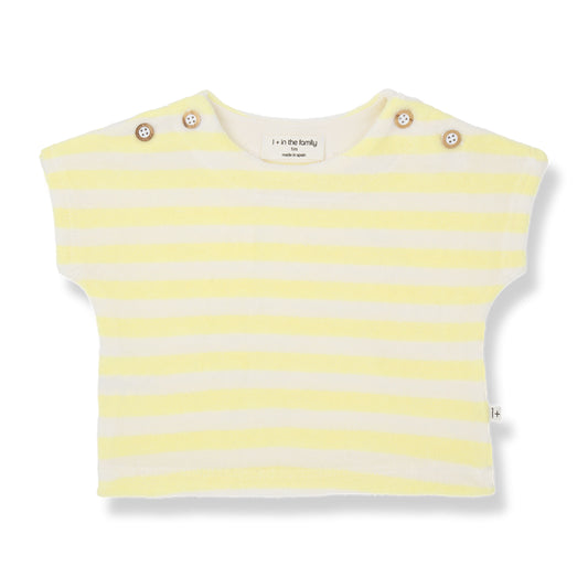 terry shirt kavala - pastel-yellow