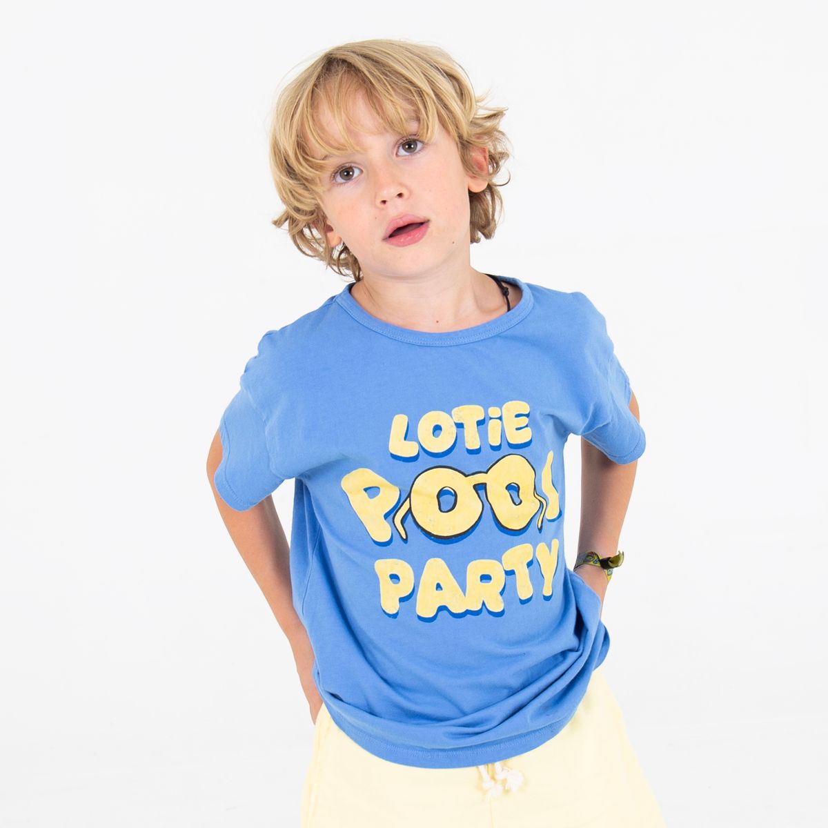 tshirt - baja blue - pool party