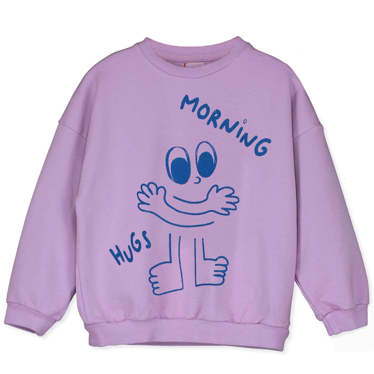 sweatshirt - morning hugs - mauve 4/5Y