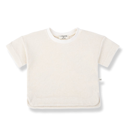 terry shirt manacor - off-white