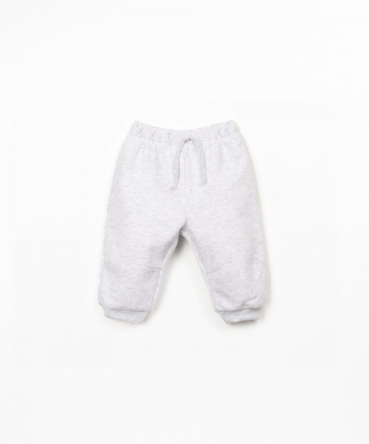 fleece trousers - baby - light grey mix