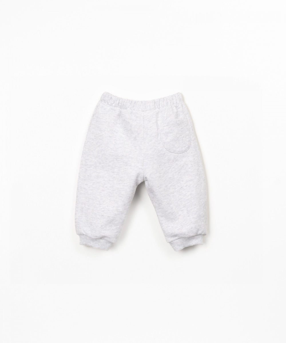 fleece trousers - baby - light grey mix